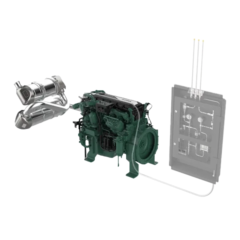 Dual fuel ready D8 EU Stage V